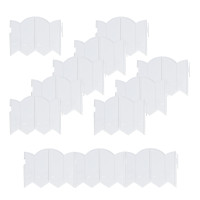 HTI-Living Zierzaun Cloud mit Beleuchtung Beeteinfassung 500 cm HTI-Living Zierzaun Cloud mit Beleuchtung Beeteinfassung 500 cm