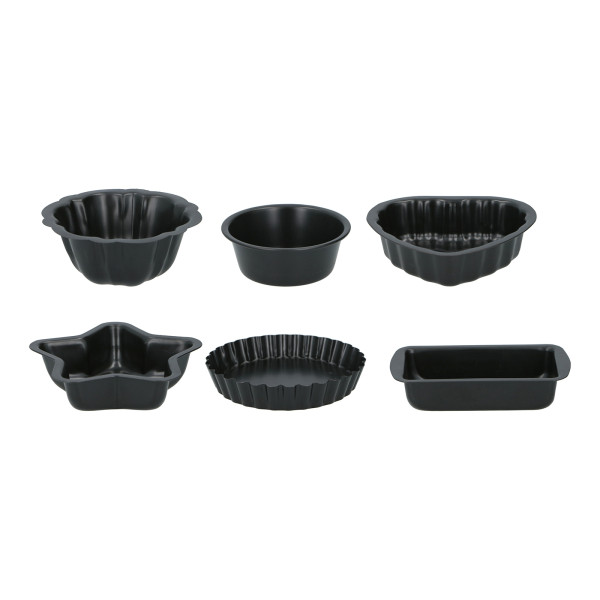neuetischkultur Metall Backförmchen-Set 6-teilig