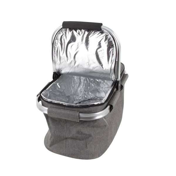 NTK-Collection 33 Liter mit Reißverschluss Faltbarer Thermo Einkaufskorb