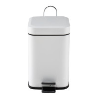 HTI-Living Jannik 3 Liter Weiß Treteimer eckig HTI-Living Jannik 3 Liter Weiß Treteimer eckig