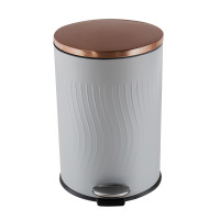 HTI-Living Jannik Abfalleimer 20 Liter Grau/Kupfer HTI-Living Jannik Abfalleimer 20 Liter Grau/Kupfer