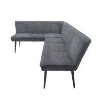 HTI-Living Mesilla kurzer Schenkel links Eckbank 154 x 195 cm Anthrazit HTI-Living Mesilla kurzer Schenkel links Eckbank 154 x 195 cm Anthrazit