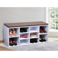 Vorschau: HTI-Living inkl. Sitzkissen Garderobenbank mit 10 Fächern Vorschau: HTI-Living inkl. Sitzkissen Garderobenbank mit 10 Fächern