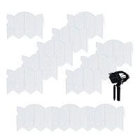 HTI-Living Cloud 12-teilig Weiß Beetumrandung Nessa Solar HTI-Living Cloud 12-teilig Weiß Beetumrandung Nessa Solar