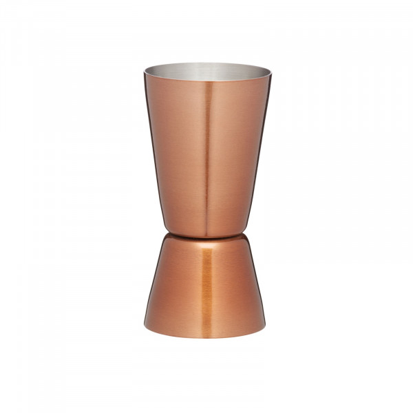 neuetischkultur Barcraft Spirituosen Messbecher, Edelstahl/Kupferoptik