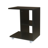 HTI-Living Thekla Schwarz Beistelltisch auf Rollen HTI-Living Thekla Schwarz Beistelltisch auf Rollen