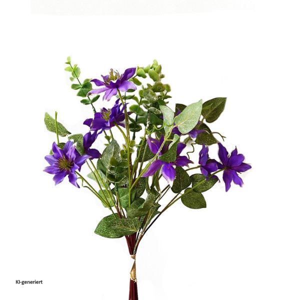 Frühlingsstrauch Flora01, Kunstpflanze Flora Lila