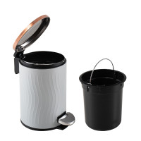 Vorschau: HTI-Living Jannik 3 Liter Grau Kupfer Kosmetikeimer Vorschau: HTI-Living Jannik 3 Liter Grau Kupfer Kosmetikeimer