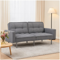 HTI-Living Stil und Funktionalität in einem Modernes Schlafsofa mit Leinenbezug HTI-Living Stil und Funktionalität in einem Modernes Schlafsofa mit Leinenbezug