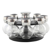 neuetischkultur drehbar Gewürzregal mit 8 Streuern neuetischkultur drehbar Gewürzregal mit 8 Streuern