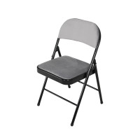 HTI-Living Wedigo Velvet Grau Klappstuhl HTI-Living Wedigo Velvet Grau Klappstuhl