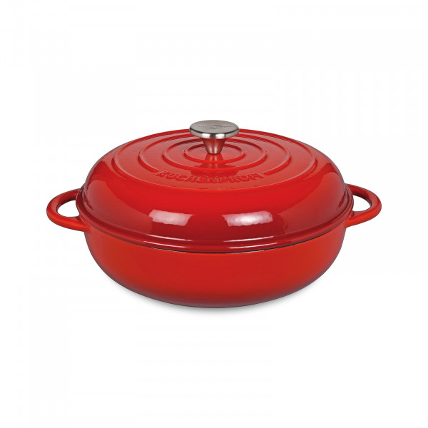 Neuetischkultur 28 cm Gourmetpfanne mit hohem Deckel