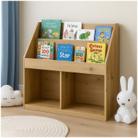 HTI-Living Bücherregal für Kinderzimmer Artisaneiche Kinderregal Aufbewahrungsregal mit 5 Fächern HTI-Living Bücherregal für Kinderzimmer Artisaneiche Kinderregal Aufbewahrungsregal mit 5 Fächern