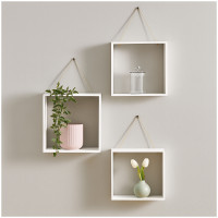 HTI-Living Viola Wandregal 3er Set HTI-Living Viola Wandregal 3er Set