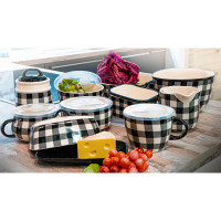 Vorschau: Neuetischkultur Squares Milchkrug aus Keramik 800 ml Vorschau: Neuetischkultur Squares Milchkrug aus Keramik 800 ml