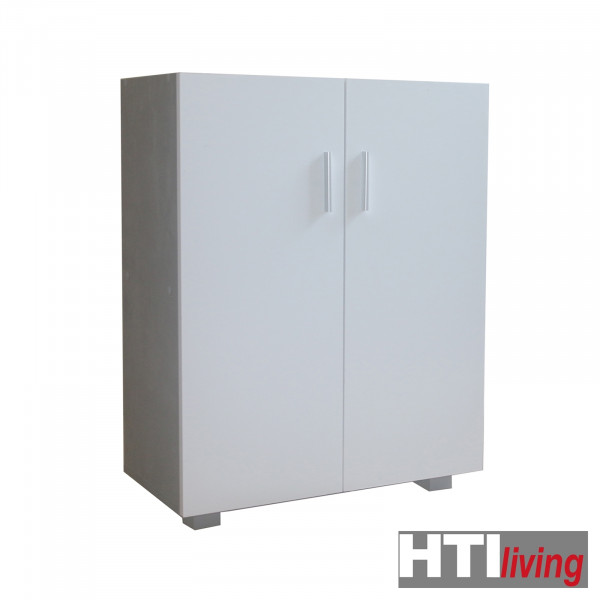 HTI-Living Thekla Beton-Weiß Sideboard 2 Fächer
