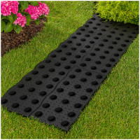 HTI-Living wetterfest für Gartenwege Gehwegplatten Set aus Kunststoff 4 teilig HTI-Living wetterfest für Gartenwege Gehwegplatten Set aus Kunststoff 4 teilig