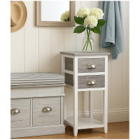 HTI-Living praktisches Möbelstück Beistelltisch mit 2 Schubladen im Shabby Look HTI-Living praktisches Möbelstück Beistelltisch mit 2 Schubladen im Shabby Look