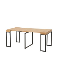 HTI-Living Jenrik Ausziehtisch 45 - 180 cm Eiche Hell HTI-Living Jenrik Ausziehtisch 45 - 180 cm Eiche Hell