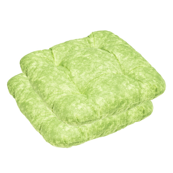 HTI-Living 2er-Set Grün Sitzkissen Lisa