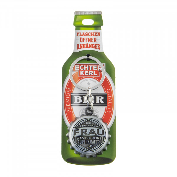 HTI-Living Frau Echter Kerl Flaschenöffner