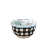 neuetischkultur gemustert Schüssel rund 1 Liter Keramik neuetischkultur gemustert Schüssel rund 1 Liter Keramik