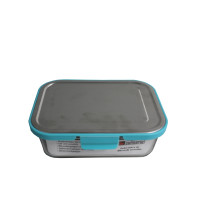 Neuetischkultur Glas mit Kunststoffdeckel Frischhaltedose Türkis 1,5 Liter Neuetischkultur Glas mit Kunststoffdeckel Frischhaltedose Türkis 1,5 Liter