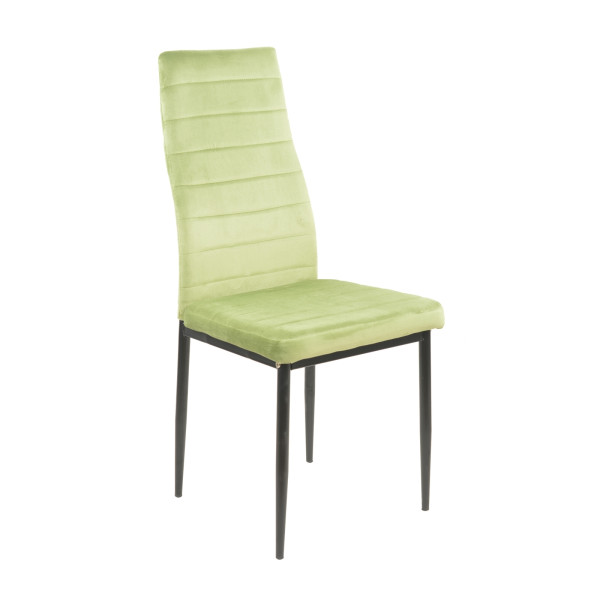 HTI-Living Memphis Hellgrün Esszimmerstuhl Samt 1 Stück