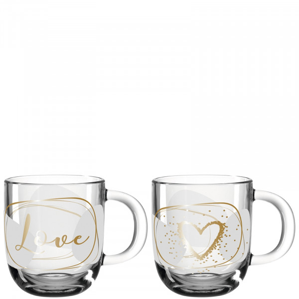Leonardo Love Tassen 2er Set 400ml