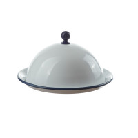 neuetischkultur Retro Butterdose rund, Tupfen neuetischkultur Retro Butterdose rund, Tupfen