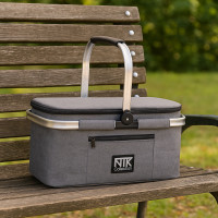 Vorschau: NTK-Collection 33 Liter mit Reißverschluss Faltbarer Thermo Einkaufskorb Vorschau: NTK-Collection 33 Liter mit Reißverschluss Faltbarer Thermo Einkaufskorb