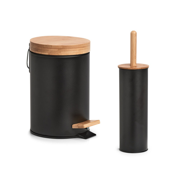 HTI-Living Scandi WC Bürste und Kosmetikeimer