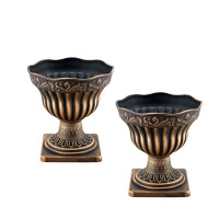 HTI-Living Gold Blumentopf 2er Set Nessa HTI-Living Gold Blumentopf 2er Set Nessa