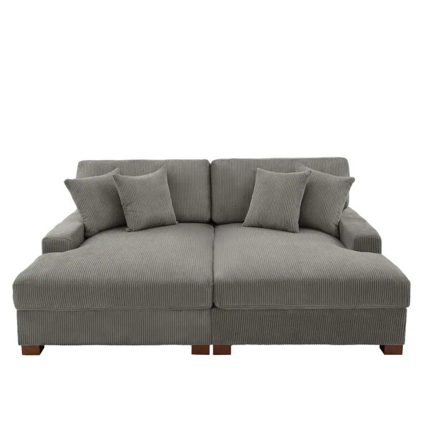HTI-Living Cord Sofa Justus Couch