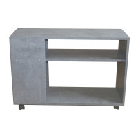 HTI-Living Thekla Beton Beistelltisch auf Rollen HTI-Living Thekla Beton Beistelltisch auf Rollen