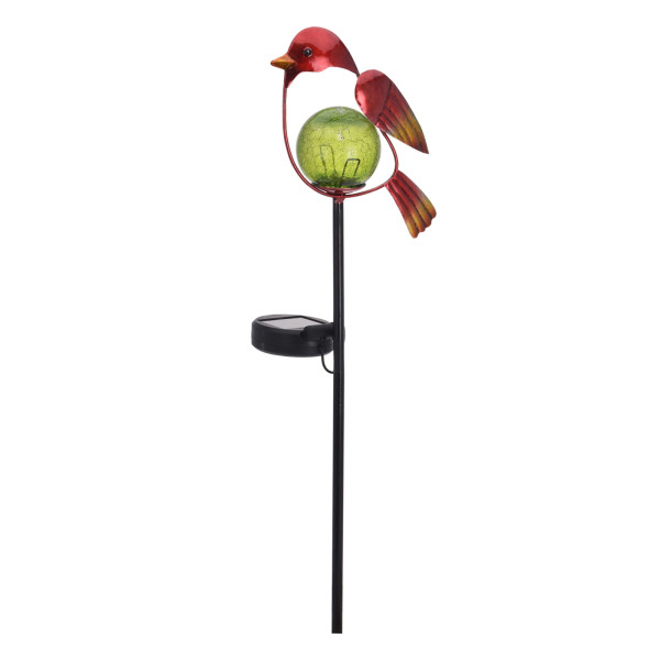 SOLARLAMPE 13X6X52 CM 3 SORTIERT