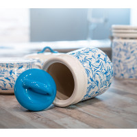 Vorschau: neuetischkultur Ornament Lebensmitteldose im Landhausstil 11 x 16 cm Vorschau: neuetischkultur Ornament Lebensmitteldose im Landhausstil 11 x 16 cm