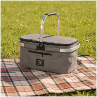 NTK-Collection 33 Liter mit Reißverschluss Faltbarer Thermo Einkaufskorb NTK-Collection 33 Liter mit Reißverschluss Faltbarer Thermo Einkaufskorb