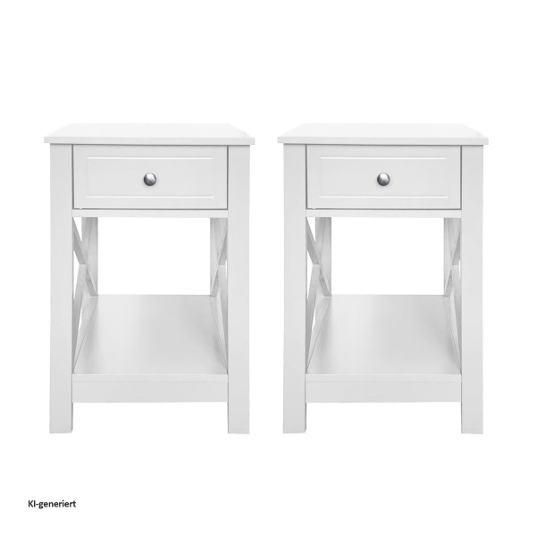 Nachttisch Hayet 2er-Set