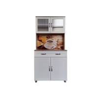 HTI-Living Blanca Bistro Küchenbuffet mit Glasteil Sonoma/Weiß HTI-Living Blanca Bistro Küchenbuffet mit Glasteil Sonoma/Weiß