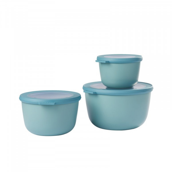 Mepal Set Cirqula Rund 3-teilig Frischhaltedosen