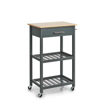 Vorschau: HTI-Living MDF/Bambus Küchenrollwagen Vorschau: HTI-Living MDF/Bambus Küchenrollwagen