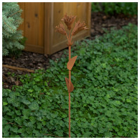 HTI-Living Celia Blumenstecker Rostoptik Blüten HTI-Living Celia Blumenstecker Rostoptik Blüten