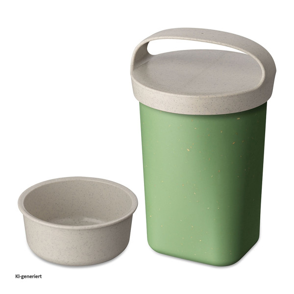 Snackpot mit Einsatz und Deckel 700ml
