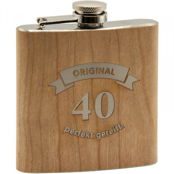 HTI-Living Original 40-perfekt gereift Flachmann