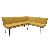 HTI-Living Mesilla Gelb kurzer Schenkel rechts Eckbank 195 x 154 cm HTI-Living Mesilla Gelb kurzer Schenkel rechts Eckbank 195 x 154 cm