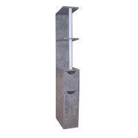 HTI-Living Thekla Beton Raumteilerregal 118 cm HTI-Living Thekla Beton Raumteilerregal 118 cm