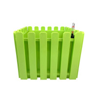 HTI-Living Nessa eckig grün Blumentopf mit Wasserspeicher HTI-Living Nessa eckig grün Blumentopf mit Wasserspeicher