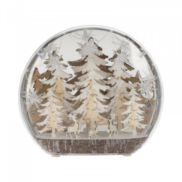 HTI-Living Wald Weihnachtsdeko Kuppel, LED