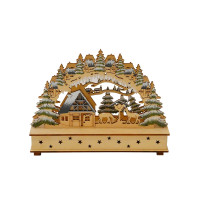 HTI-Living Futterkrippe LED Schwibbogen HTI-Living Futterkrippe LED Schwibbogen